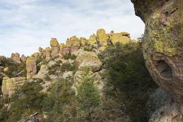 Rock formations at Chiricahua National Monument, Arizona