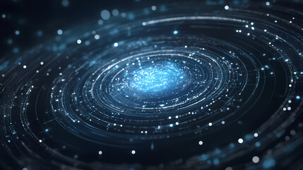 Digital star map showing zodiac constellations, interactive and sleek design. Constellation. Illustration