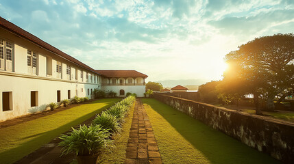 Galle Fort�s Mix of Dutch and Sri Lankan Culture