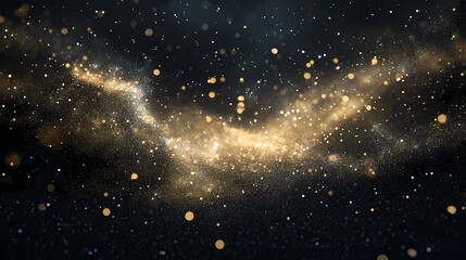 Celestial constellation map depicting stars and cosmic dust in space. Constellation. Illustration