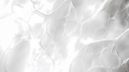 Fototapeta premium Crisscrossing lines forming a delicate web on a white backdrop, abstract background. Veil. Illustration