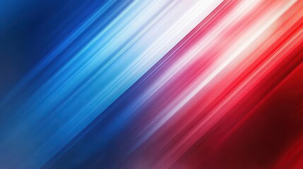 Fototapeta premium Abstract Diagonal Stripes Red Blue White Background
