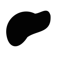 illustration of Abstract black shape 