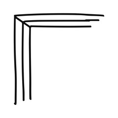 frame corner element	