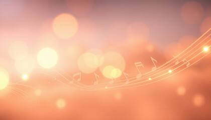 Abstract Rhythmic Waves of Light and Sound