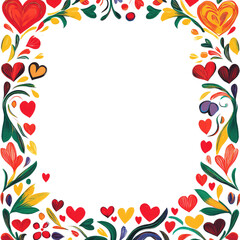 Valentine's Day Themed Background, Generative AI