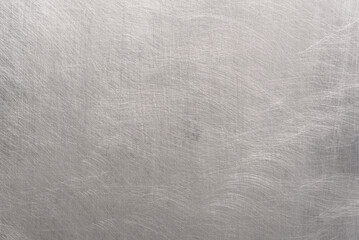 Brushed silver metal background texture