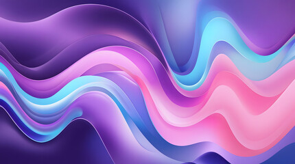 Gradient Design with Vibrant Shades of Purple, Blue, and Pink