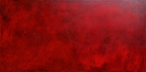 Fototapeta premium A textured canvas dominated by a deep red hue, evoking emotion and contemplation.