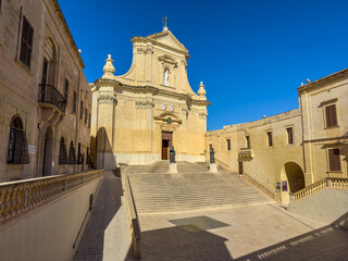 Rabat Cathedral on the island of Gozo