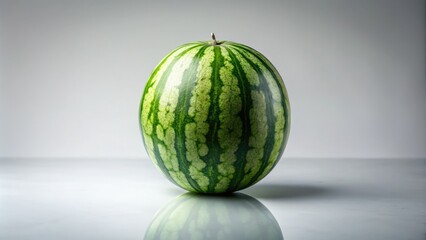 Crisp, high-resolution watermelon cutout, perfect for summer designs.