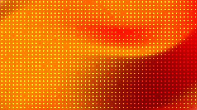 Red to orange gradient Calendar corner on orange background with yellow dots for event planning designs and organization tips. Suitable for digital graphics and planners.