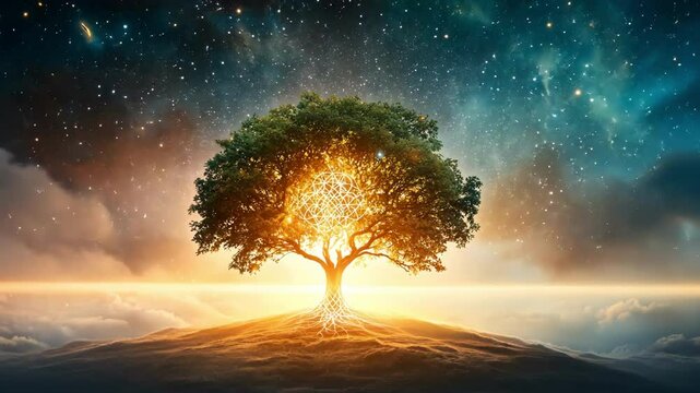 The cosmic traveler embarks on a journey through the vast expanse of space, seeking answers to the mysteries of the universe