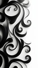 black and white background