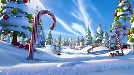 Christmas decorations Zoom background whoville fantas