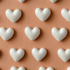 Obraz premium Heart shaped cookies for Valentines Day