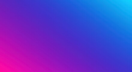 Obraz premium Abstract Gradient Background: A smooth, vibrant gradient background transitioning from vibrant pink to a calming blue, perfect for website banners, social media posts.