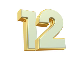 Gold Number 12