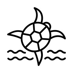 Obraz premium turtle icon