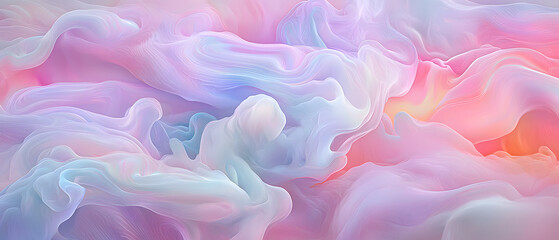 Colorful abstract swirls digital art fantasy ethereal environment close-up viewpoint dreamlike concept for seo impact