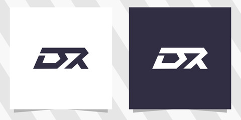 letter dr rd logo design