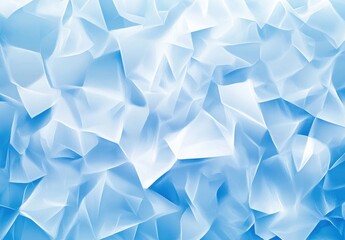 Obraz premium Soft Blue Abstract Background Featuring Crumpled Texture with Light Reflections and Gradients for Creative and Modern Designs