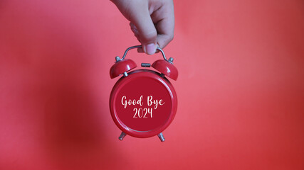 the alarm clock says good bye 2024