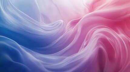 Obraz premium Abstract Blue Pink Swirling Fabric Texture Design