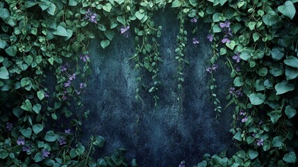 Lush Tropical Jungle with Dense Greenery and Intricate Vines