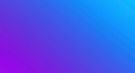 Fototapeta premium Blue and Purple Gradient Background: A seamless, ethereal background gradient transitions from vibrant purple to soothing blue. This abstract backdrop evokes a sense of serenity and tranquility.