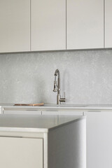 White kitchen furniture is stylish, modern and trendy, favored by Europeans