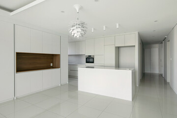 White kitchen furniture is timeless, modern and sophisticated
