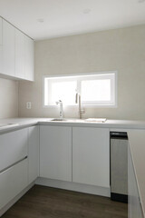 White kitchen furniture is timeless, modern and stylish