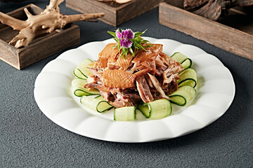 Traditional Braised Smoked Chicken