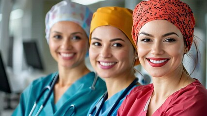 In honor of International Women's Day, the healthcare industry is embracing diversity, equity, and inclusion by highlighting the contributions of multiracial female nurses