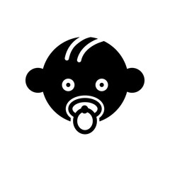 Baby icon design template