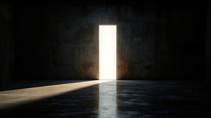 A New Beginning Awaits: Step Through the Door to a New Life or Journey