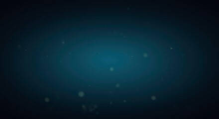 Obraz premium Deep Blue Abstract Background: A mesmerizing, abstract backdrop of a deep blue gradient adorned with subtle, shimmering particles that evoke a sense of tranquility, mystery, and depth.