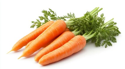 carrots. carrots on white background