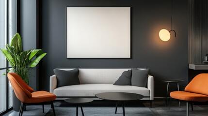 Modern Minimalist Living Room Interior Design