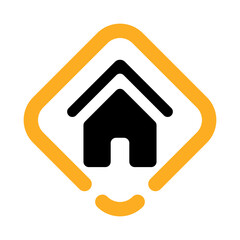 Glyph Vector Home Icon