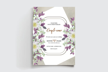 Save the date wedding invitation templates