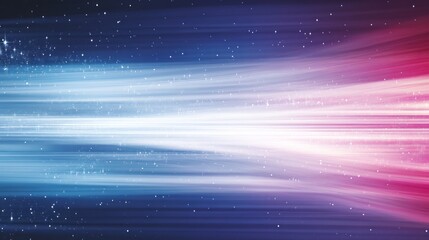 Celestial Light Streaks: A Symphony of Blues, Pinks, and Whites