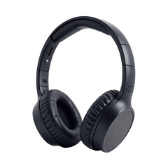 Wireless headphones isolated on transparent background
