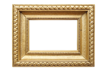 Fototapeta premium antique gold frame