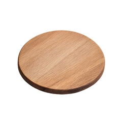 Handcrafted wooden coaster on a white background, showcasing artisanal craftsmanship and natural materials, perfect for home decor, table settings, and eco-friendly living.
