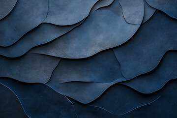 Obraz premium Deep Blue Architectural Texture