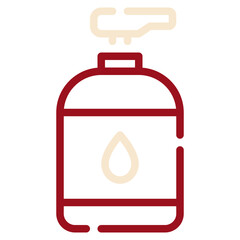 Fire Extinguisher Icon Illustration