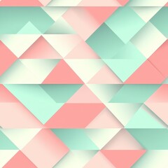 Geometric Pattern Soft Pastel A Modern Abstract Design