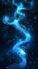 Fototapeta premium Abstract vector background of interwoven geometric lines and nodes. Symbolizes chaos and order in technology, digital communication, and interconnected networks. Dynamic, futuristic, and complex